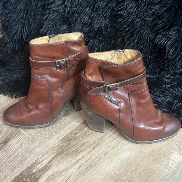 Frye ankle leather boots 7.5 - Picture 1 of 2
